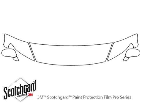 3M™ Honda Civic 2006-2011 Paint Protection Kit - Hood