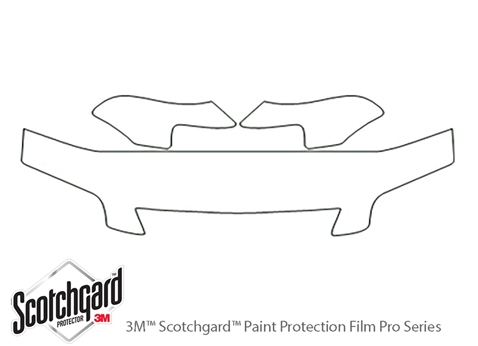 3M™ Honda Odyssey 1995-1998 Paint Protection Kit - Hood