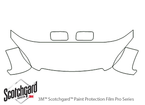 3M™ Honda Odyssey 2005-2007 Paint Protection Kit - Hood