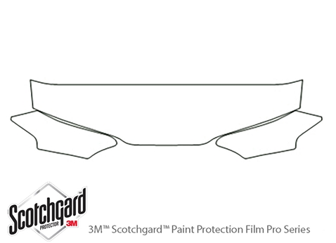 3M™ Honda Prelude 1992-1996 Paint Protection Kit - Hood
