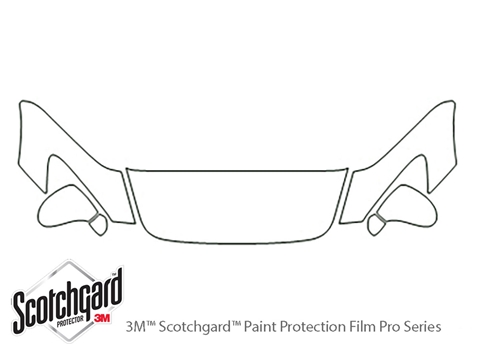 3M™ Honda S2000 2004-2009 Paint Protection Kit - Hood