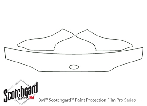 3M™ Hyundai Accent 1995-1999 Paint Protection Kit - Hood