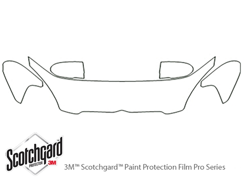 3M™ Hyundai Accent 2006-2011 Paint Protection Kit - Hood
