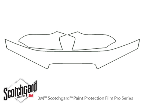 3M™ Hyundai Elantra 2001-2003 Paint Protection Kit - Hood
