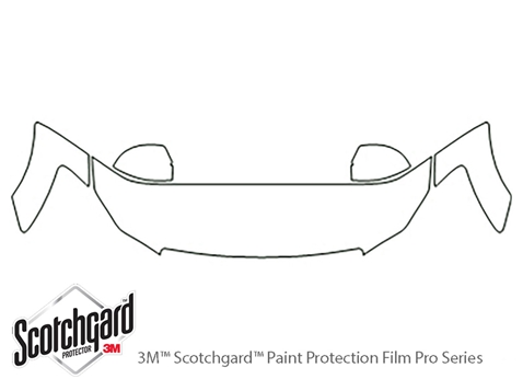 3M™ Infiniti M45 2006-2010 Paint Protection Kit - Hood