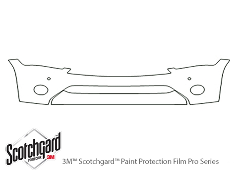 3M™ Infiniti QX80 2014-2014 Paint Protection Kit - Bumper