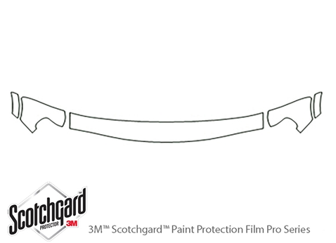 3M™ Isuzu Rodeo 2000-2004 Paint Protection Kit - Hood