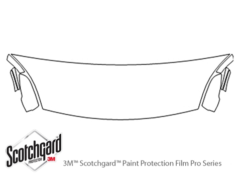 3M™ Jaguar F-Type 2014-2020 Paint Protection Kit - Hood