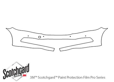 3M™ Kia K900 2015-2015 Paint Protection Kit - Bumper