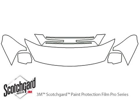 3M™ Kia Sedona 2006-2012 Paint Protection Kit - Hood