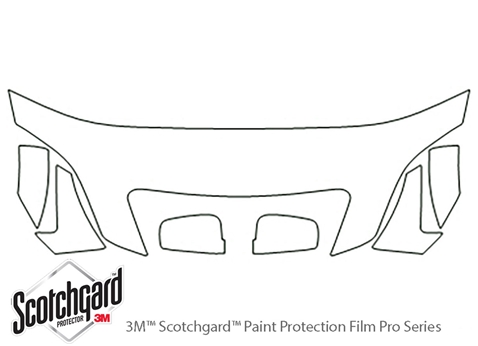 3M™ Kia Sorento 2003-2010 Paint Protection Kit - Hood