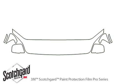 3M™ Kia Sportage 2005-2010 Paint Protection Kit - Hood