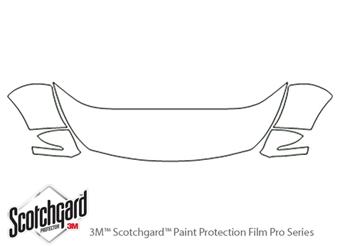 3M™ Kia Sportage 2011-2016 Paint Protection Kit - Hood