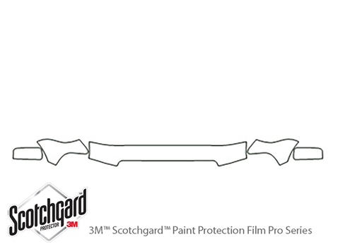 3M™ Lincoln Navigator 2003-2006 Paint Protection Kit - Hood