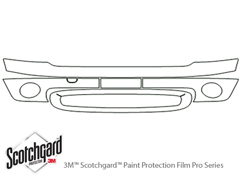 3M™ MINI Cooper 2007-2010 Paint Protection Kit - Bumper