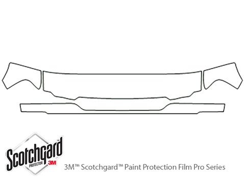 3M™ Mazda B-Series 2004-2008 Paint Protection Kit - Hood