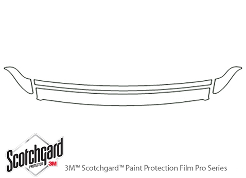 3M™ Mercury Grand Marquis 1997-2002 Paint Protection Kit - Hood