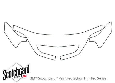 3M™ Mercury Sable 2003-2005 Paint Protection Kit - Hood