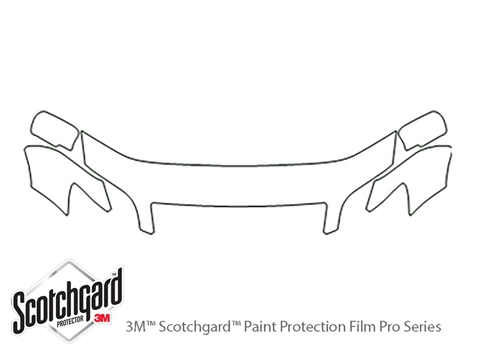 3M™ Mitsubishi Lancer 2003-2003 Paint Protection Kit - Hood