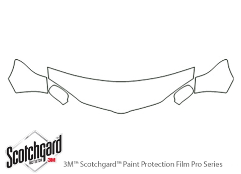 3M™ Pontiac Sunfire 2003-2005 Paint Protection Kit - Hood