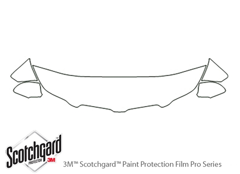 3M™ Pontiac Torrent 2006-2009 Paint Protection Kit - Hood