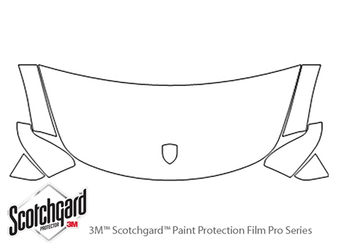 3M™ Porsche Boxster 2013-2016 Paint Protection Kit - Hood