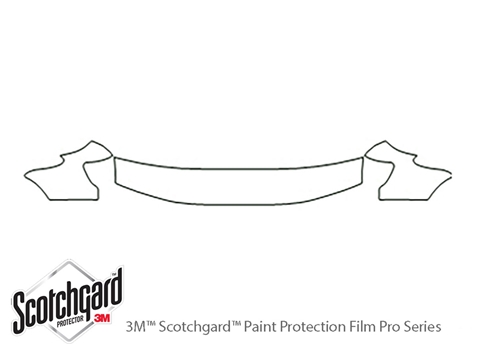 3M™ Subaru Forester 1998-2000 Paint Protection Kit - Hood