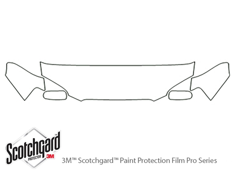 3M™ Subaru Impreza 2004-2005 Paint Protection Kit - Hood