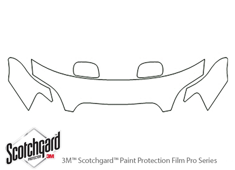 3M™ Subaru Outback 2000-2004 Paint Protection Kit - Hood