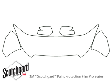 3M™ Subaru Outback 2010-2014 Paint Protection Kit - Hood