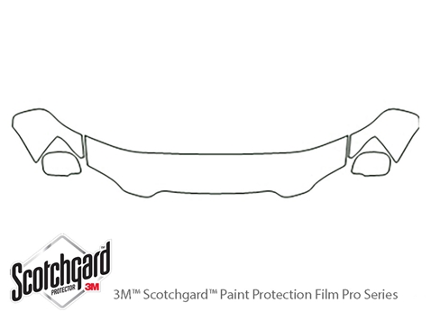 3M™ Toyota Highlander 2004-2007 Paint Protection Kit - Hood