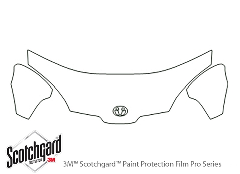 3M™ Toyota Prius 2001-2003 Paint Protection Kit - Hood