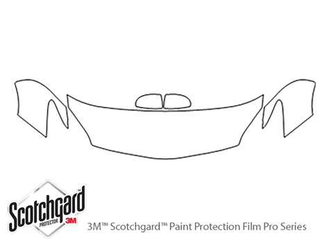 3M™ Toyota Prius 2010-2015 Paint Protection Kit - Hood