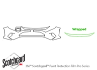 Toyota Rav4 2019-2021 3M Clear Bra Bumper Paint Protection Kit Diagram