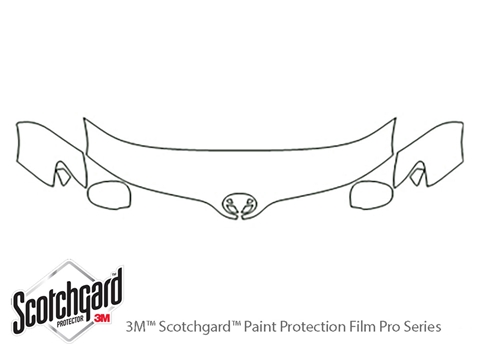 3M™ Toyota Venza 2009-2015 Paint Protection Kit - Hood