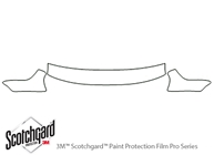 Volkswagen Golf 1993-1998 3M Clear Bra Hood Paint Protection Kit Diagram
