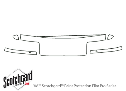 3M™ Volvo 850 1993-1997 Paint Protection Kit - Hood