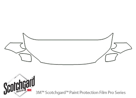 3M™ Volvo XC70 2008-2013 Paint Protection Kit - Hood