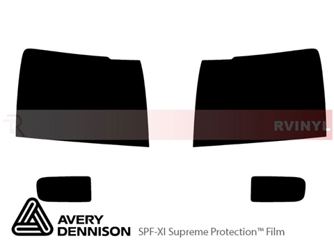 Avery Dennison™ Chevrolet Suburban 2007-2014 Headlight Protection Film