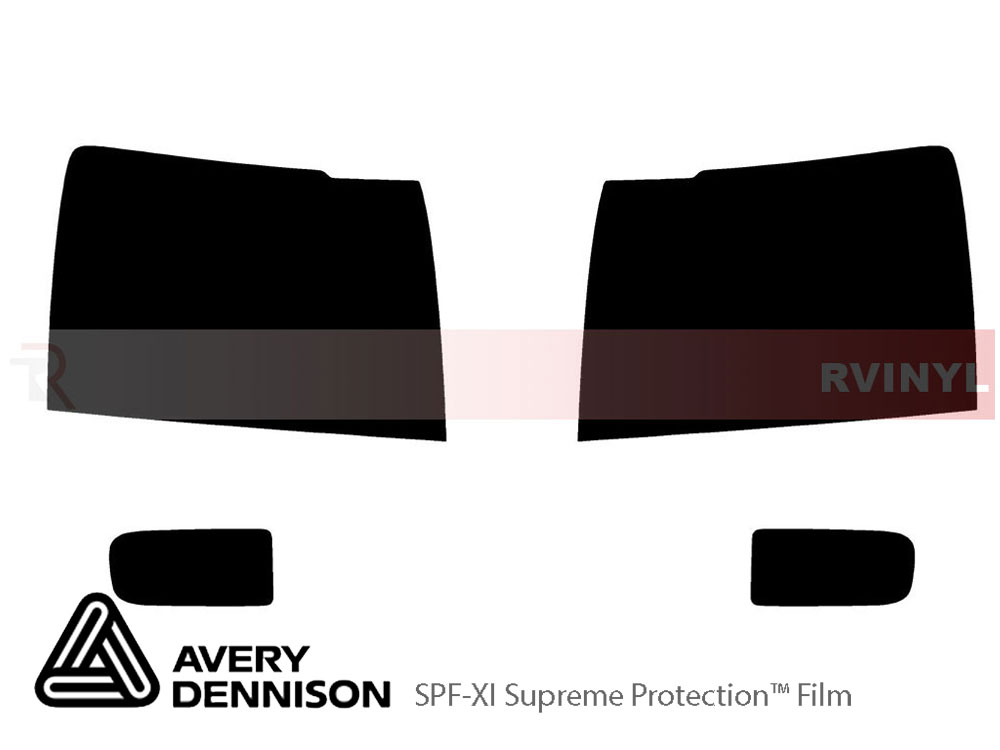 Chevrolet Suburban 2007-2014 PreCut Headlight Protecive Film