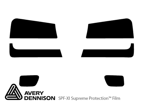 Avery Dennison™ Chevrolet Trailblazer 2002-2006 Headlight Protection Film