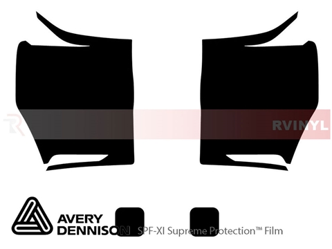 Avery Dennison™ Ford F-350 2008-2010 Headlight Protection Film