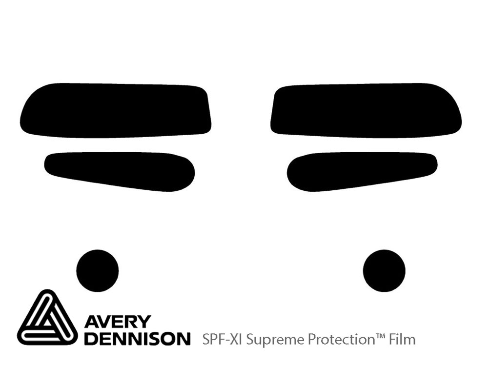 GMC Sierra Denali 2001-2006 PreCut Headlight Protecive Film