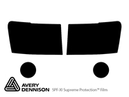 GMC Sierra 2007-2013 PreCut Headlight Protecive Film