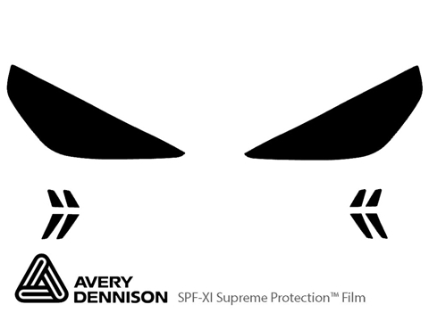 Avery Dennison™ Kia Niro 2021-2022 Headlight Protection Film