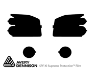 Nissan Frontier 2001-2004 PreCut Headlight Protecive Film