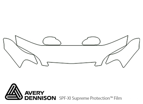 Avery Dennison™ Acura CL 2001-2003 Paint Protection Kit - Hood