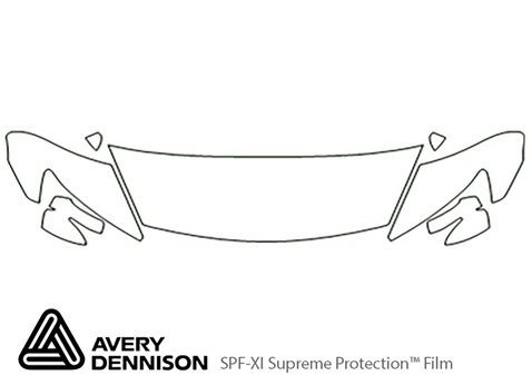 Avery Dennison™ Acura CSX 2008-2011 Paint Protection Kit - Hood