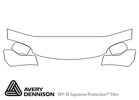 Avery Dennison™ Acura MDX 2001-2006 Paint Protection Kit - Hood