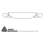 Audi S5 2013-2015 Avery Dennison Clear Bra Hood Paint Protection Kit Diagram